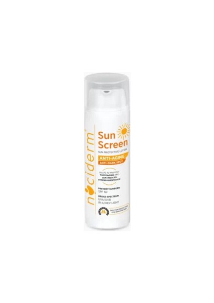 Sun Screen 50 ml Leke Karşıtı Güneş Kremi