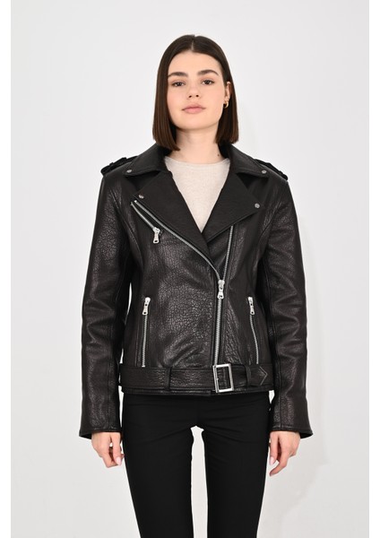 Kadın Deri Mont 8138OVZ modelleri