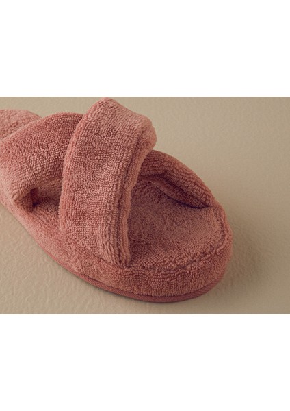 Crux Triga Pamuklu Banyo Terliği 40-44 Pembe modelleri