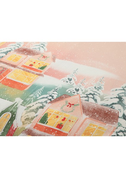 Afterglow Dijital Baskılı Soft Cotton Çift Kişilik Nevresim Takımı Açık Seledon indirimleri