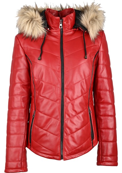 Kadın Deri Mont 8137ŞM modelleri