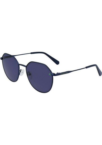 Ckj 23201S 400 55 Unisex Lacivet Metal Geometrik Güneş Gözlüğü