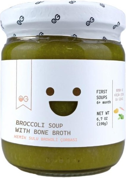 Kemik Sulu Brokoli Çorbası 190G +6 Ay