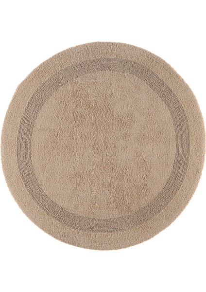 Puffed %100 Pamuk Banyo Paspası Bej 100x100 fırsatları