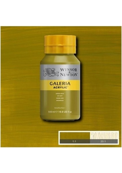 Galeria Akrilik Boya 500ML. Green Gold 294
