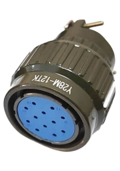 Y28M 12 Pin Askeri Tip Konnektör Takımı