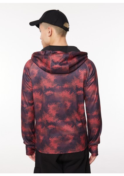 Çok Renkli Erkek Kapüşon Yaka Sweatshirt M23SPEEDSPEED