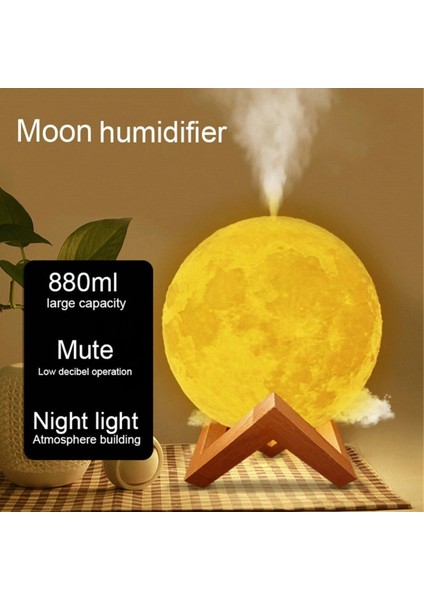 Dekoratif Gezegen Hava Nemlendirici Yatak Odası Dekoru Gece Lambası Buhar Makinası Su Hazneli modelleri