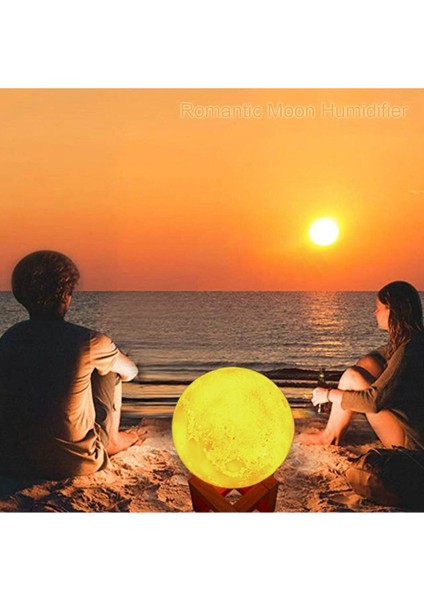 Dekoratif Gezegen Hava Nemlendirici Yatak Odası Dekoru Gece Lambası Buhar Makinası Su Hazneli indirimleri