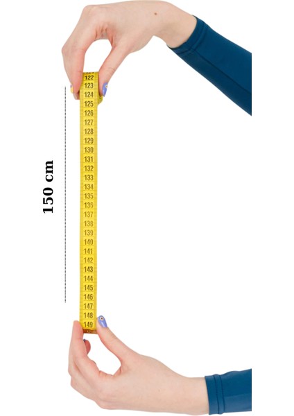 150 cm Kutulu Mezura Bel Ölmek Için Mezura Klasik Terzi Mezurası Çift Taraflı Mezura 150 cm Klasik Çift Yönlü Çok Amaçlı Mezura Vücut Ölçüm Mezurası