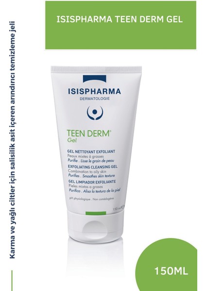 Isis Pharma Teen Derm Gel 150 ml fiyatları