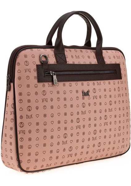Monogram Pembe/kahve Laptop & Evrak Çantası RH09 Business-Mn fiyatları