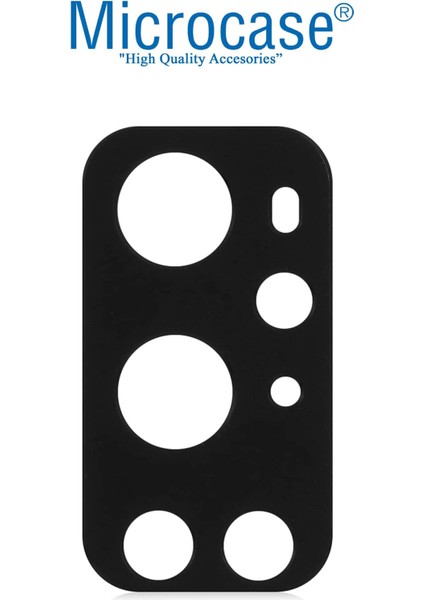 Oneplus 9 Pro ile Uyumlu Kamera Lens Koruma Halkası - Kapalı Tasarım Siyah fırsatları