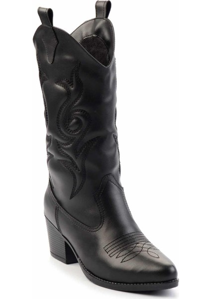 Siyah Kadın Bot & Bootie K02217100709 modelleri