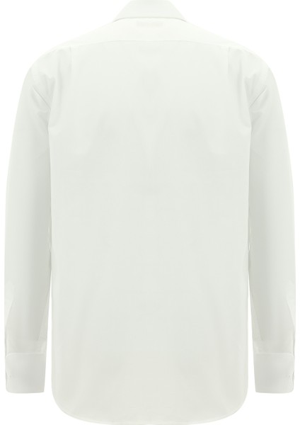 Uzun Kol Klasik Katlı Manşet Pamuk Gömlek fiyatları