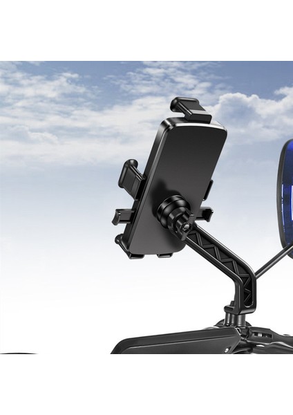Bisiklet Motorsiklet Atv Otomatik Tuşlu Motosiklet Ayna Telefon Tutucu Tutacağı fiyatları