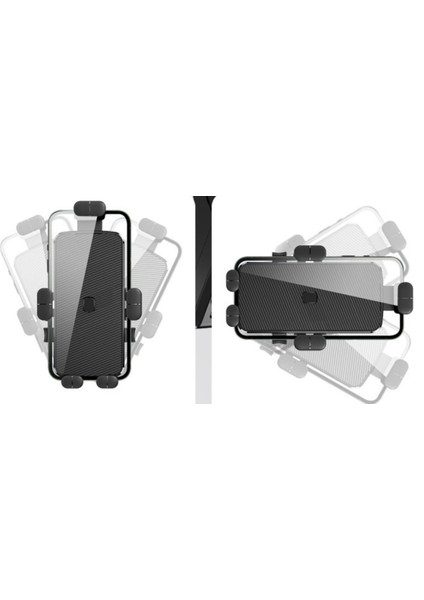 Bisiklet Motorsiklet Atv Otomatik Tuşlu Motosiklet Ayna Telefon Tutucu Tutacağı modelleri