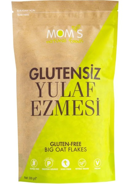 Mom's Natural Foods Glutensiz Yulaf Ezmesi 300G