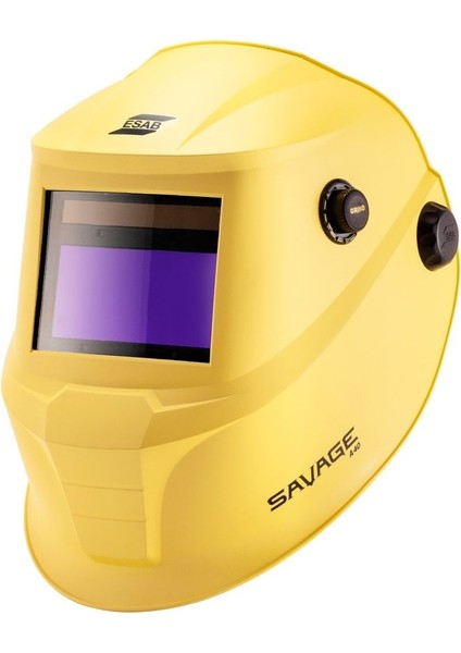 Savage A40 Colormatik Kaynak Baş Maskesi Sarı