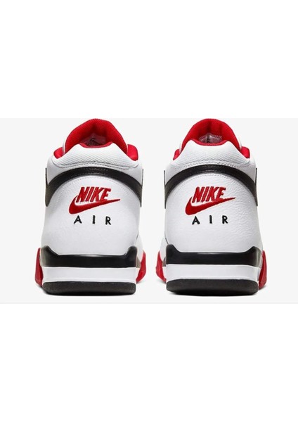 Air Flight Legacy Mens Leather Sneaker Bilekli Hakiki Deri Spor Ayakkabı Kırmızı Beyaz fiyatları