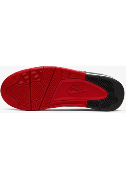 Air Flight Legacy Mens Leather Sneaker Bilekli Hakiki Deri Spor Ayakkabı Kırmızı Beyaz modelleri