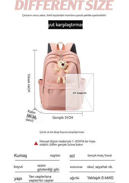 Büyük Kapasiteli Sırt Çantası (Yurt Dışından) indirimleri