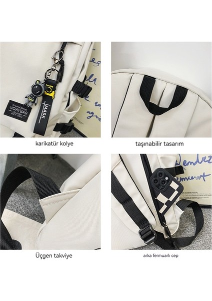 Büyük Kapasiteli Küçük Seyahat Sırt Çantası (Yurt Dışından) fırsatları
