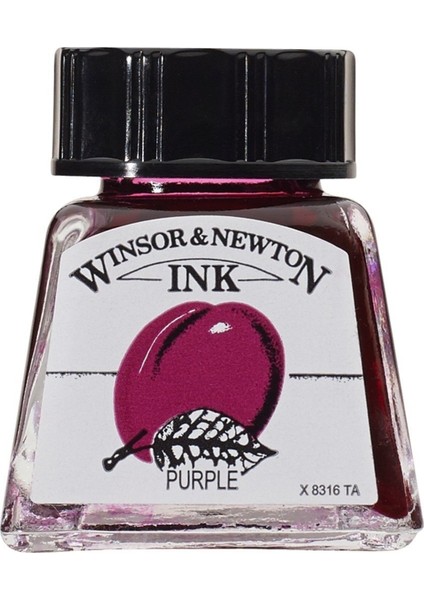Drawing Ink Çini Mürekkebi 14 ml 542 Purple