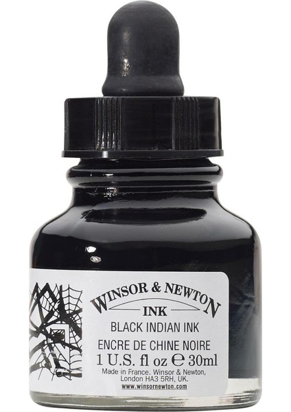 Çini Çizim Mürekkebi 30 ml Siyah