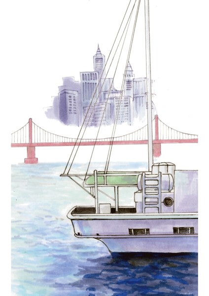 Kurecolor Twin S Marker KC3000 Çift Uçlu Grafik Markörü NO:215 Scarlet Red