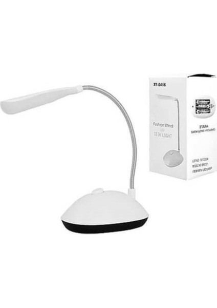 Kullanışlı Bükülebilir Pilli LED Masa Lambası Kitap Okuma Işığı 30 x 10 x 30 cm