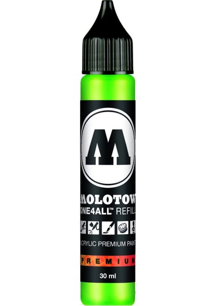 Refill 30 ml - N : 219 Fluorescent Green