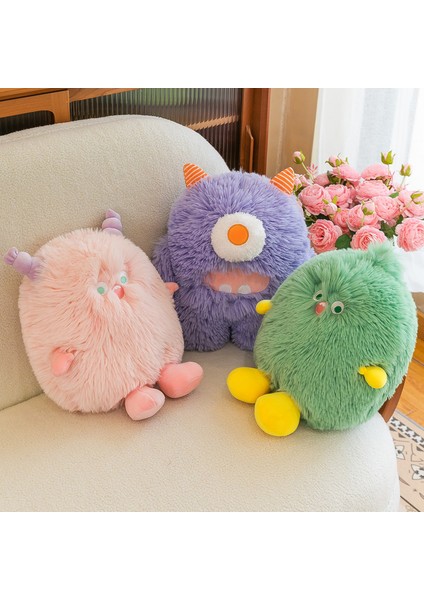 Uzun Saçlı Küçük Canavar Peluş Bebek (Yurt Dışından)