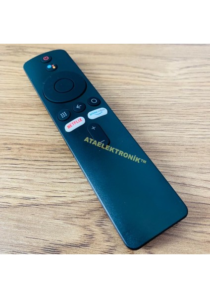 Bluetooth Uzaktan Kumanda - Remote Controller Xiaomi Tv Stick 4K Vs Mi Box S 4K Xiaomi Mi Box S Android Tv Box Media Player Kumandası - Prime Tuşlu Beyaz