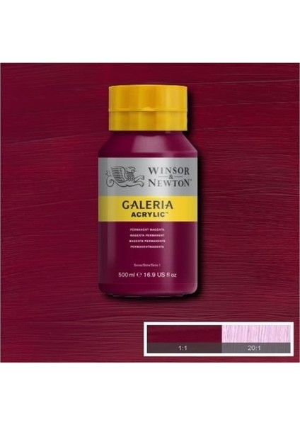 Galeria Akrilik Boya 500ML. 488 Permanent Magenta