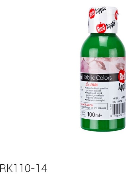 Kumas Boyası 100 ml Yesıl
