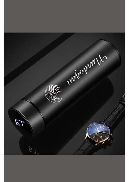 Hediyelik Termos Kişiye Özel Isim Baskılı Dereceli Çelik Termos indirimleri