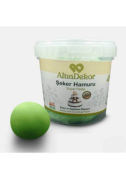 Altın Usta Şeker Hamuru Fıstık Yeşili 1 kg