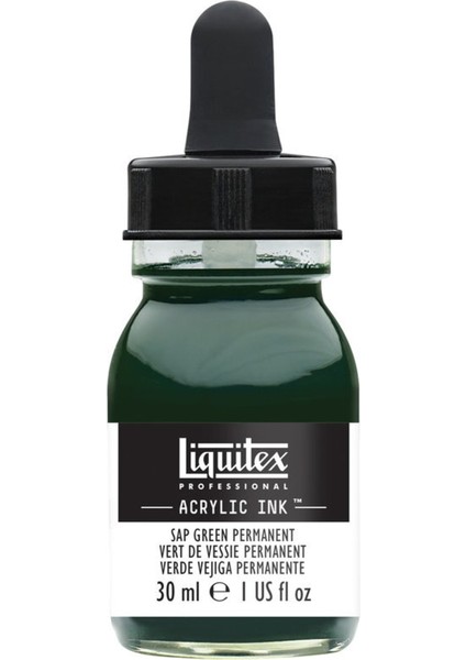 Akrilik Mürekkep 30 ml - Sap Green Permanent