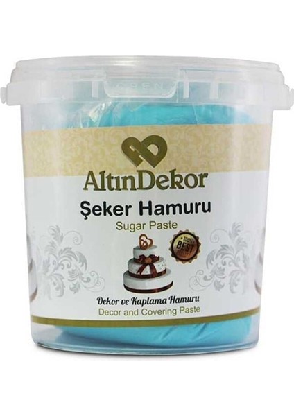 Altın Usta Şeker Hamuru Açık Mavi 1 kg