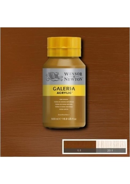 Galeria Akrilik Boya 500ML. 552 Raw Sienna