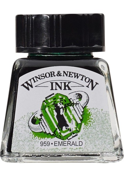 Drawing Ink Çini Mürekkebi 14 ml 235 Emerald