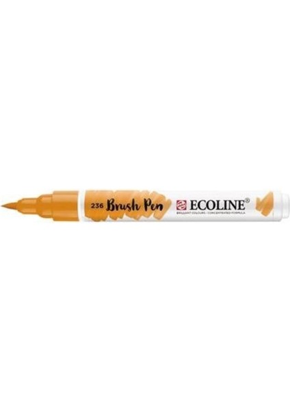 Ecoline Brush Pen Fırça Uçlu Kalem 236 Light Orange