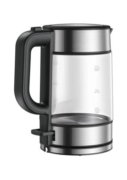 Electric Glass Kettle Black