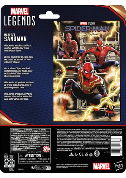 Spider-Man: No Way Home - Marvel Legends Marvel’s Sandman Aksiyon Figürü