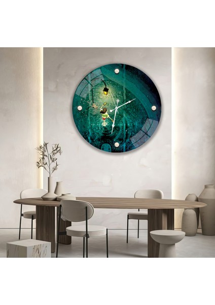 Sokak Cam Saat - 60 cm