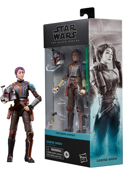 Star Wars: Ahsoka - The Black Series Sabine Wren Aksiyon Figürü