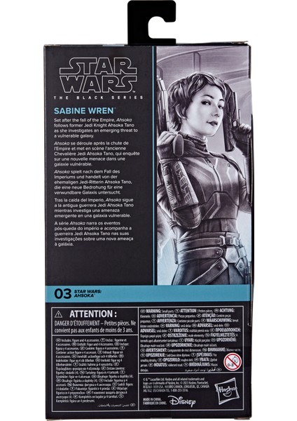 Star Wars: Ahsoka - The Black Series Sabine Wren Aksiyon Figürü indirimleri