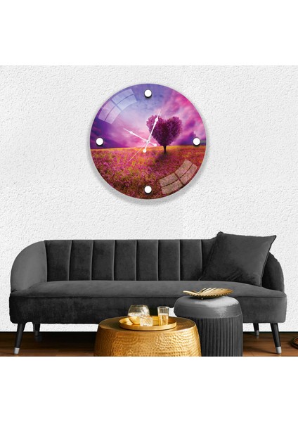Sevgi Ağacı Cam Saat - 40 cm fiyatları