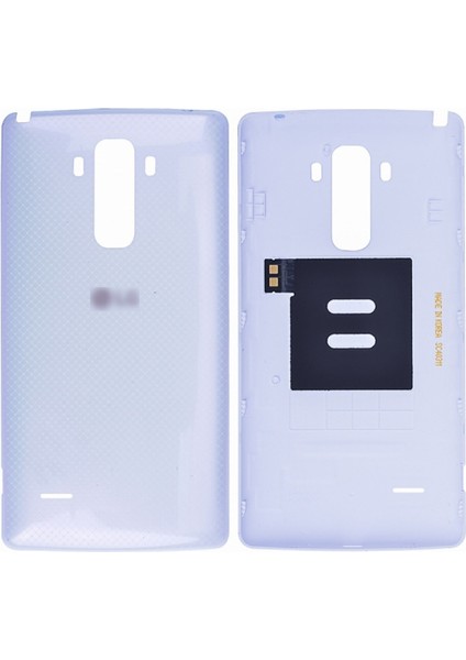 Lg G4 Stylus Arka Pil Kapağı Beyaz